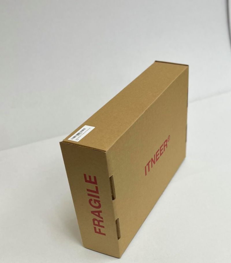 Caja de envío ITNEER 46 × 33 × 10 cm – Set de 5 con tapas de espuma