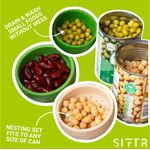Colador para Latas SIFTR - Juego de 3 Coladores Ahorradores de Espacio