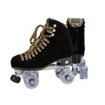 Patines de ruedas Moxi Panther de gamuza negra talla 3