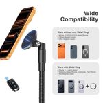 Trípode para teléfono elitehood 80 cm MagSafe con cuello de cisne flexible