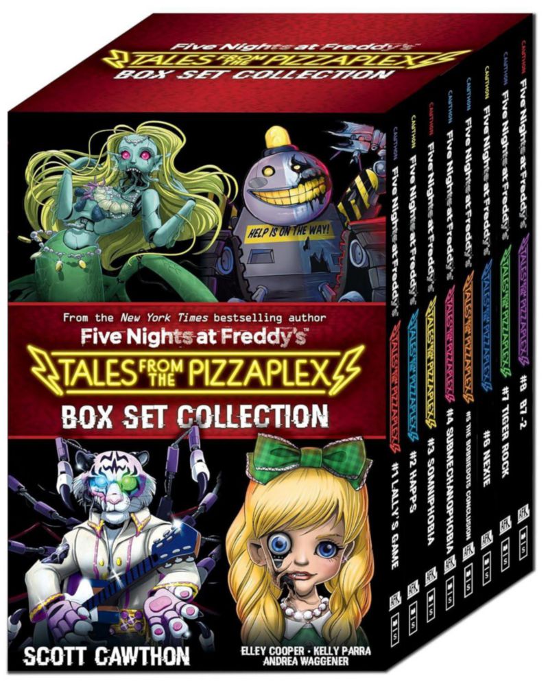 Colección de libros Scholastic: Cuentos del Pizzaplex