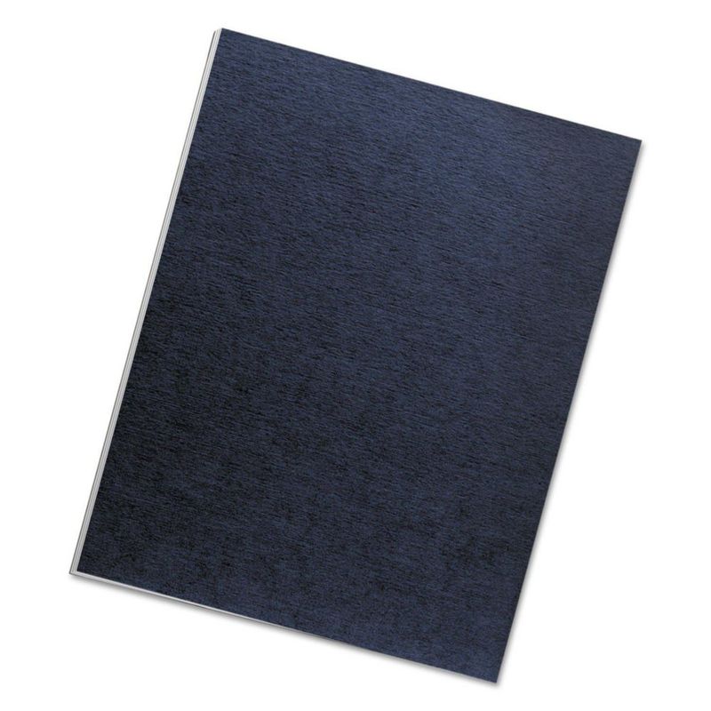 Portadas de presentación Fellowes tamaño carta azul marino - Pack de 200