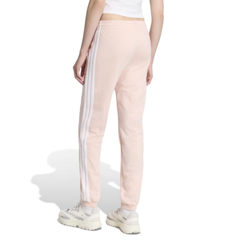 Pantalón de chándal adidas rosa pastel/blanco para mujer talla XX-S