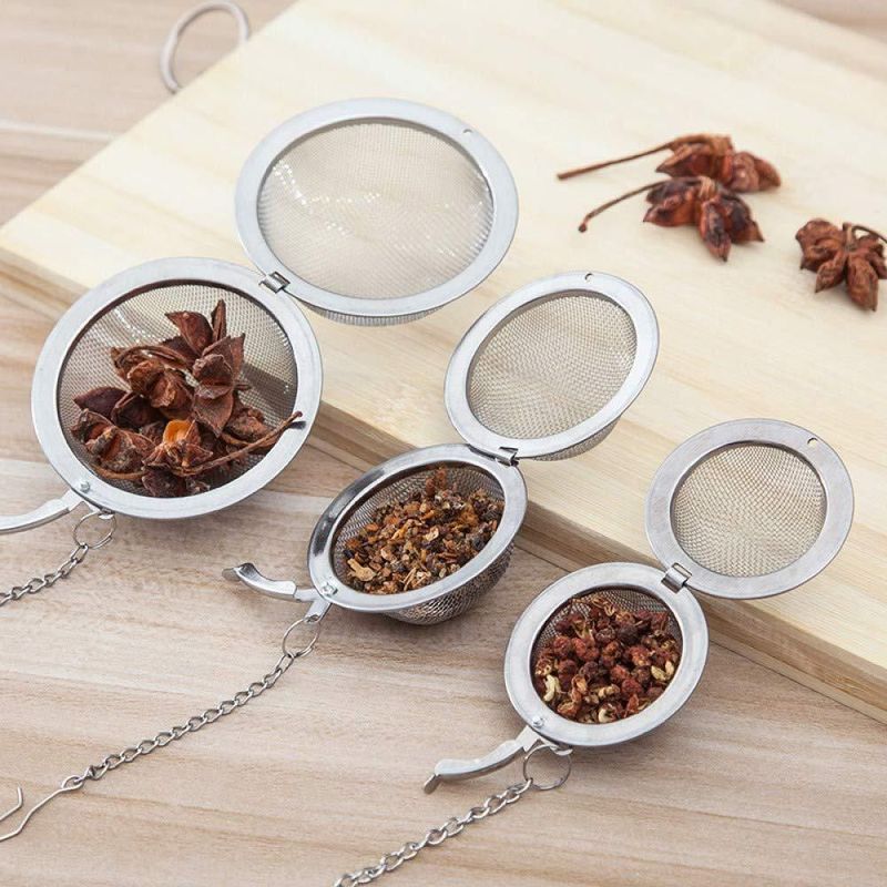 Infusor de té Mayata 3 uds 5 cm/6 cm/7 cm plateado