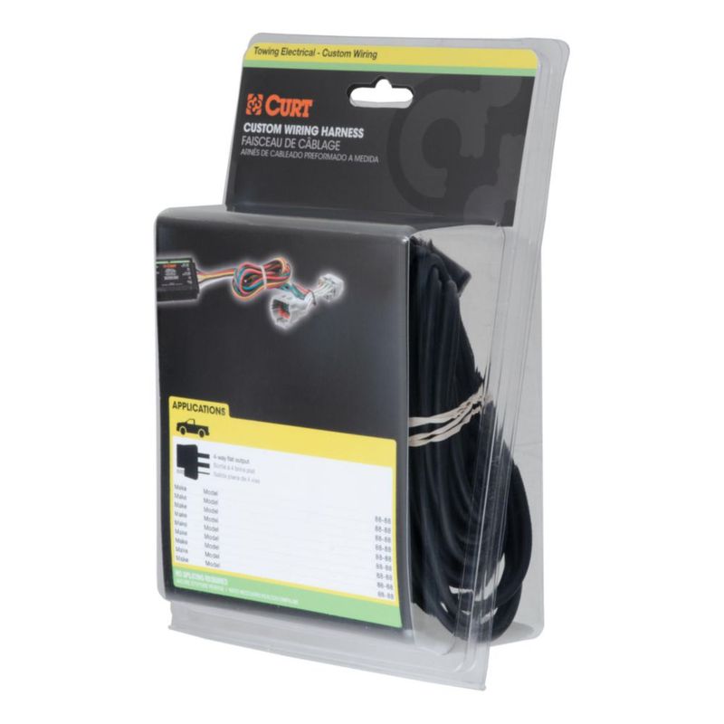 Arnés de cableado CURT de 4 pines para Honda Pilot