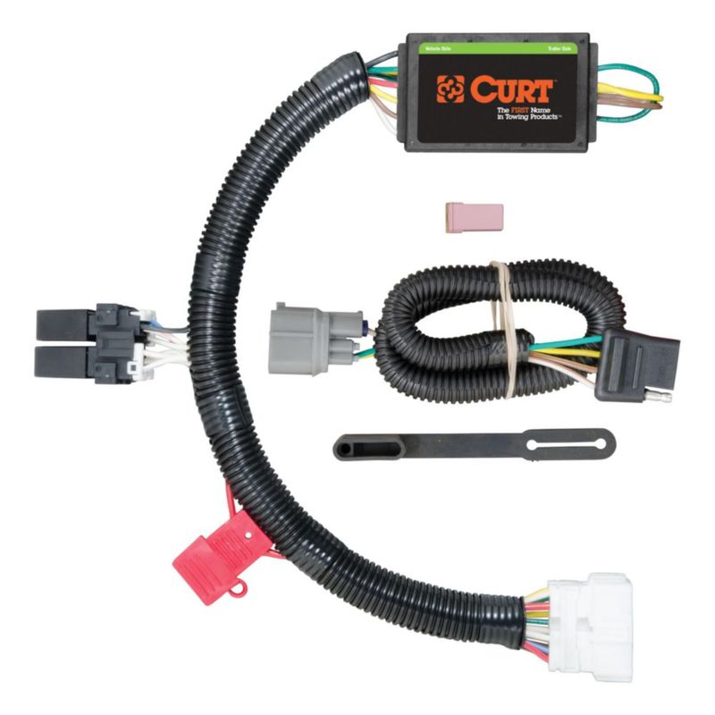 Arnés de cableado CURT de 4 pines para Honda Pilot