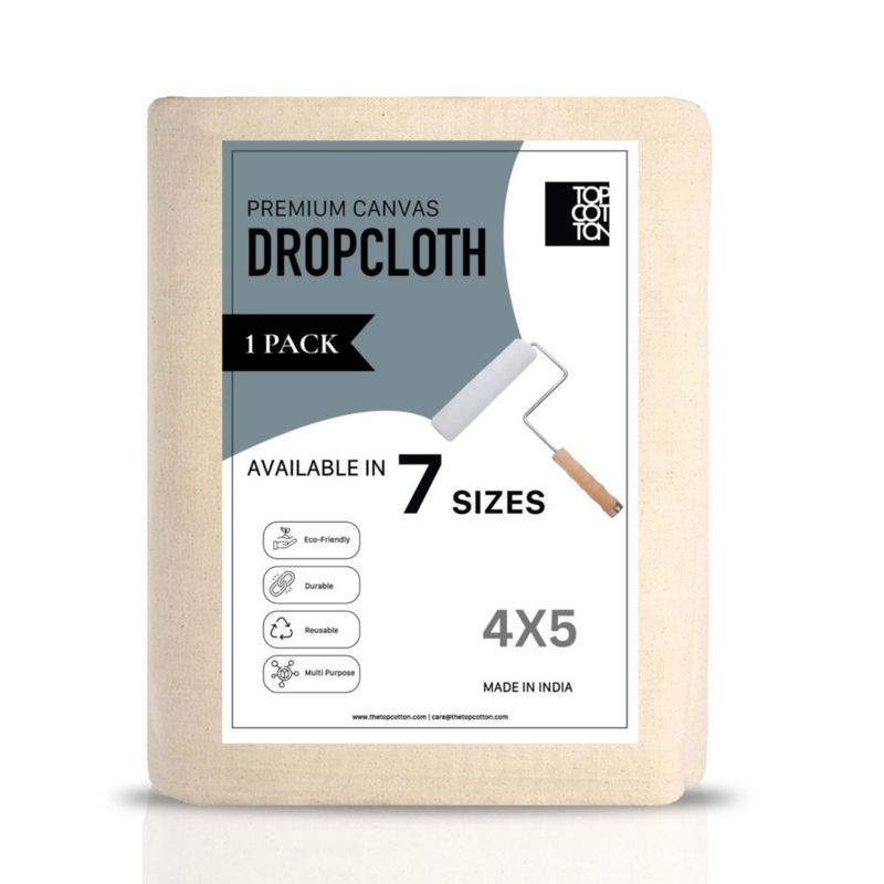 Lona de Algodón Reciclado TOPCOTTON 122 × 152 cm (1 unidad)