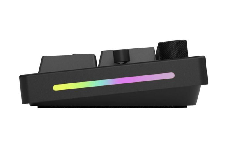 Macro Pad GLORIOUS de 10 teclas RGB con cable e inalámbrico