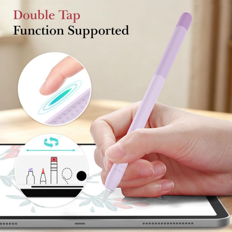Estuche de silicona Delidigi para Apple Pencil Pro y Apple Pencil de 2ª generación