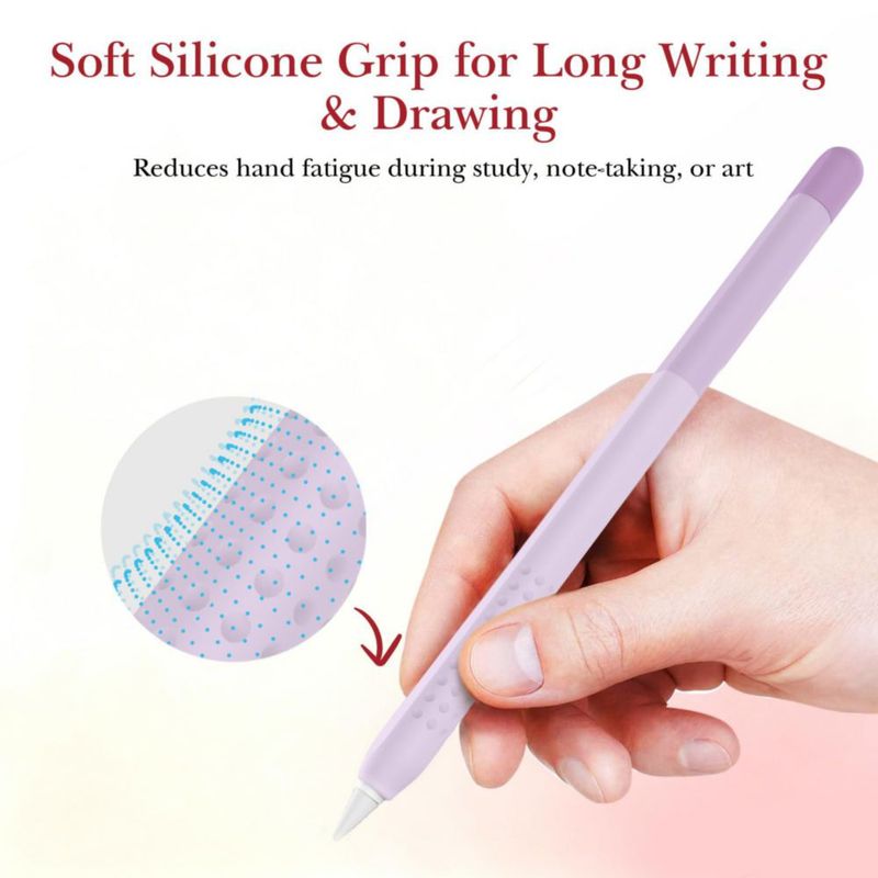 Estuche de silicona Delidigi para Apple Pencil Pro y Apple Pencil de 2ª generación