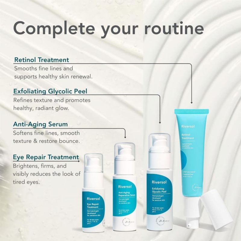 Crema Hidratante Facial Riversol 50 ml para Piel Sensible