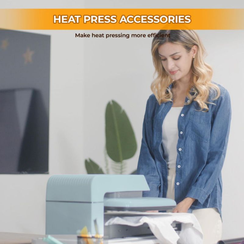 Regla HTVRONT Kit de Sublimación y Herramientas para Prensa de Calor