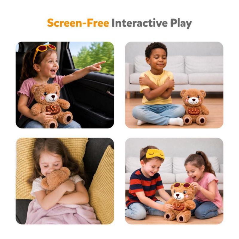 Juguete de peluche interactivo Shifu Guffy 3‑5 años