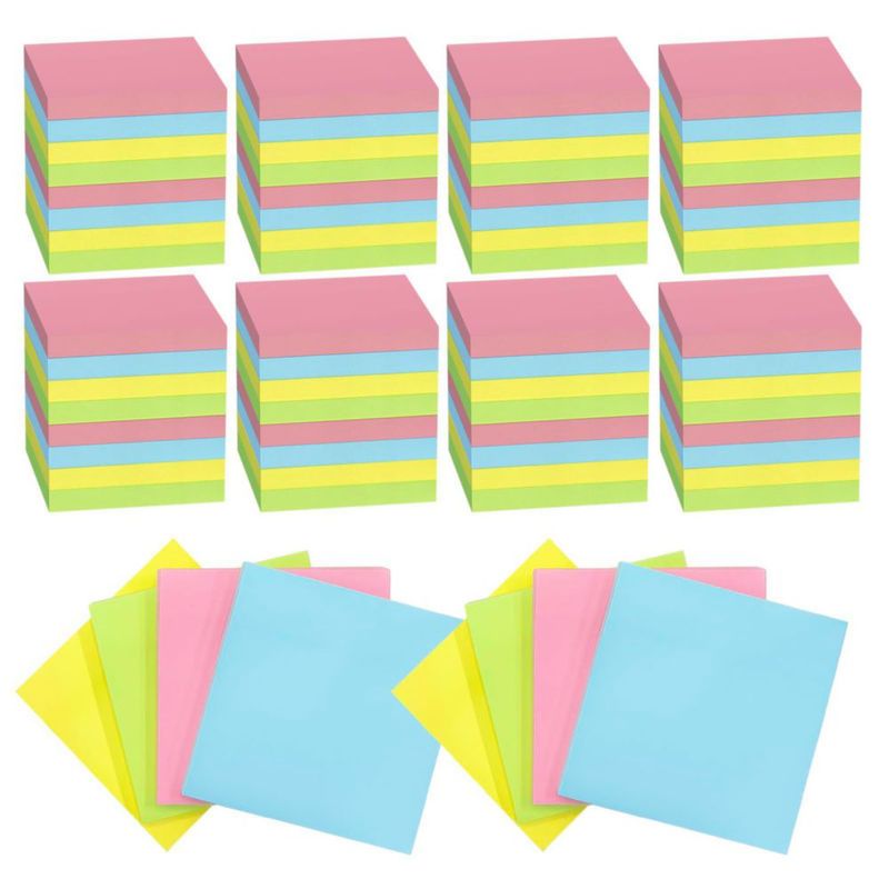 Notas adhesivas Sowhatsowoo 8 cm 120 blocs de 50 hojas