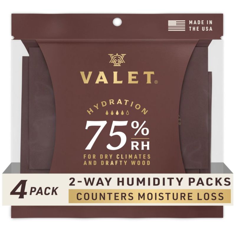 Paquetes de Humedad VALET 60 g 4‑paquetes 75 % Bidireccional