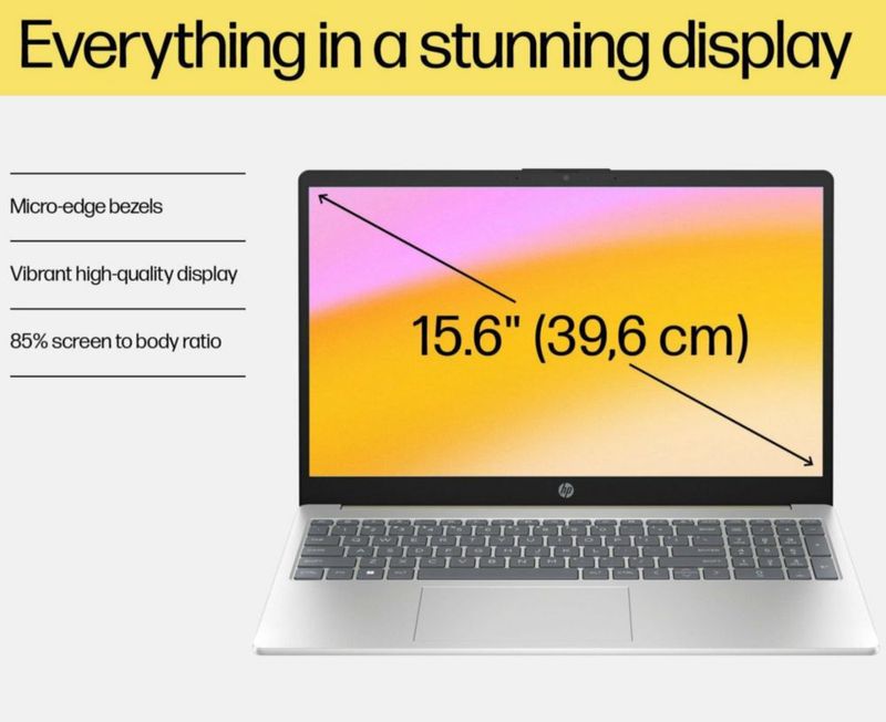 Portátil HP Pavilion 15.6" 32 GB RAM 1 TB SSD Intel Wi‑Fi 6