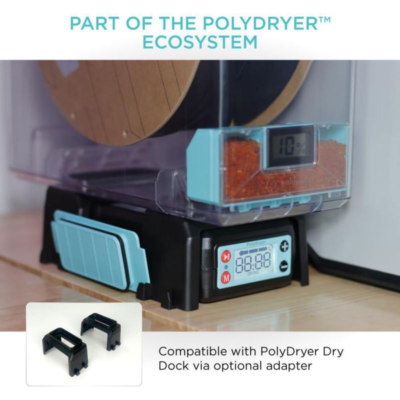 Caja de Filamento Polymaker XL 3 kg con Higrómetro (1 unidad)