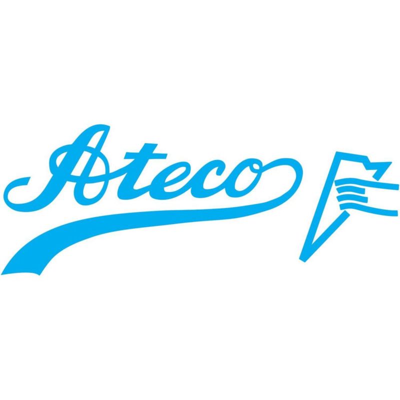 Raspador de cuencos Ateco 6 piezas plástico blanco