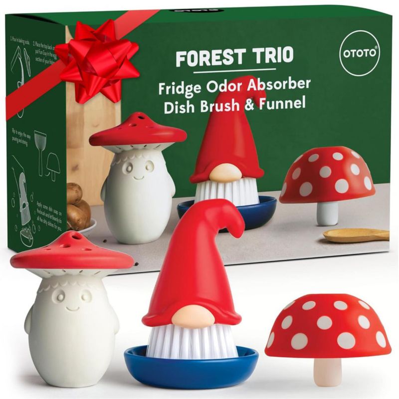 Paquete Bosque Trío de Cepillos de Limpieza OTOTO