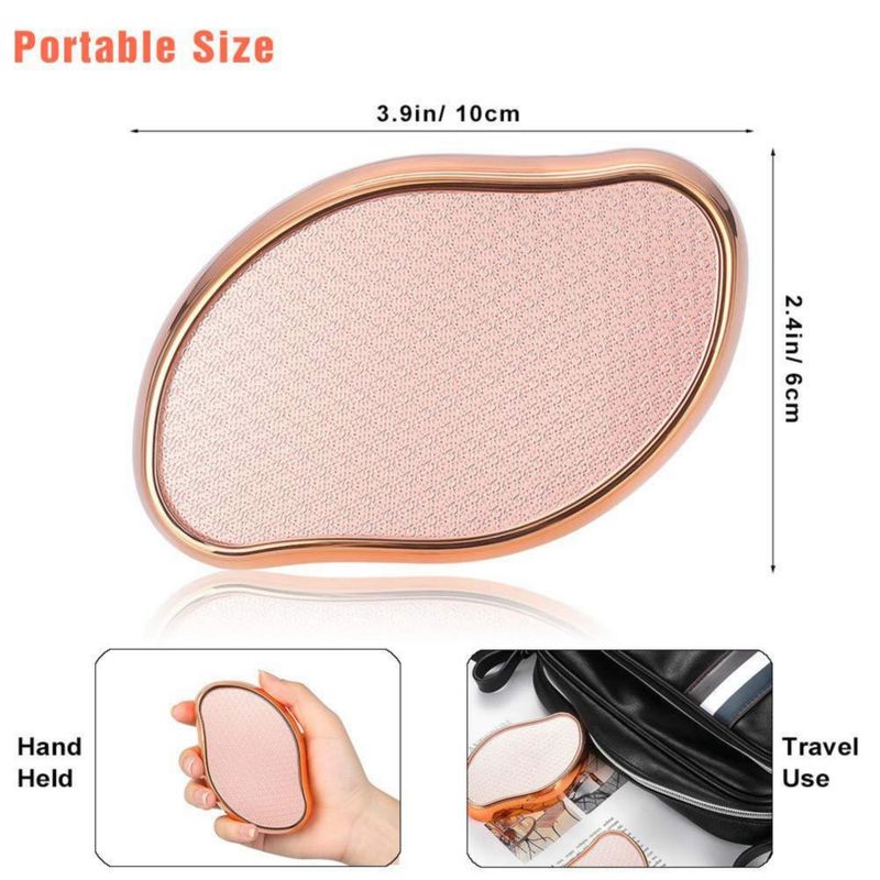 Raspador de Pies BEZOX - Herramienta de Vidrio para Eliminar Callos