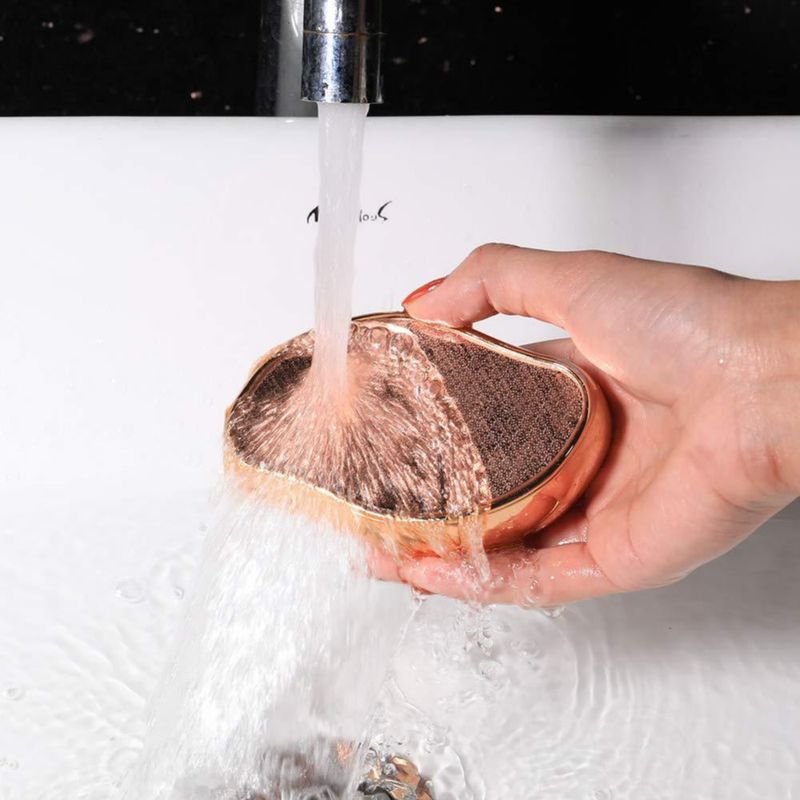 Raspador de Pies BEZOX - Herramienta de Vidrio para Eliminar Callos