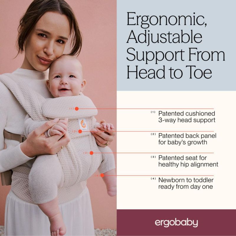 Portabebés Ergobaby Omni Deluxe 0-48 Meses