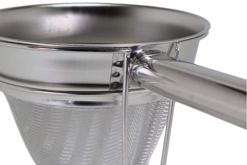 Colador de alimentos Anchy 20 cm acero inoxidable set de 3 piezas