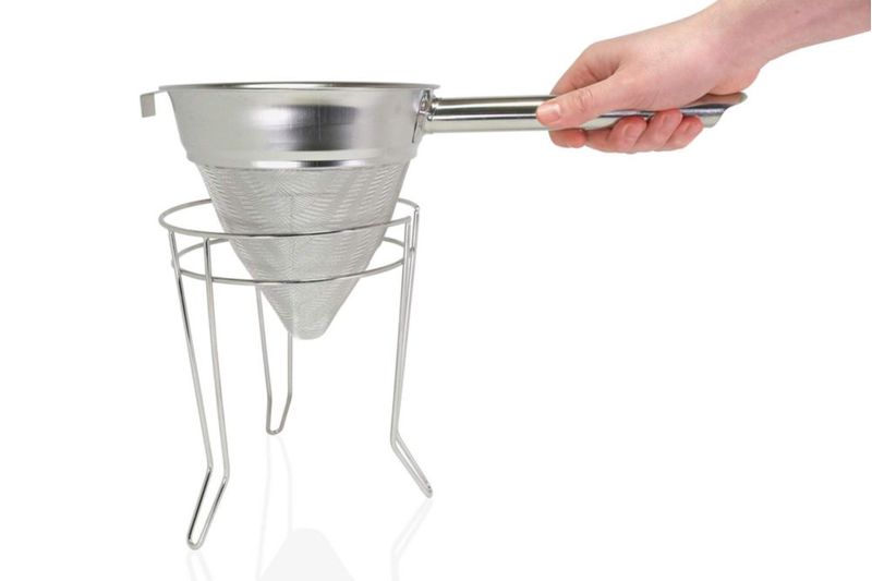 Colador de alimentos Anchy 20 cm acero inoxidable set de 3 piezas