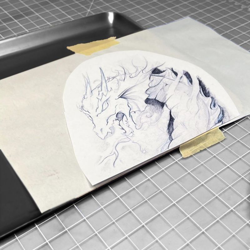 Papel de Transferencia Saral 3m Blanco en Rollo