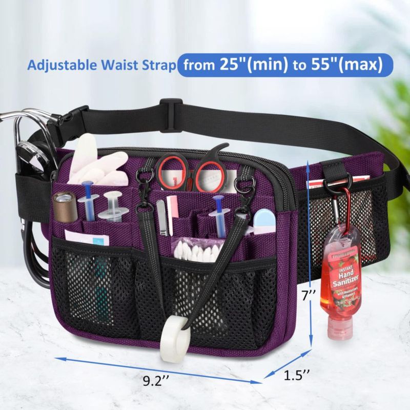 Bolsa de Cintura SITHON Multi Compartimentos Organizador