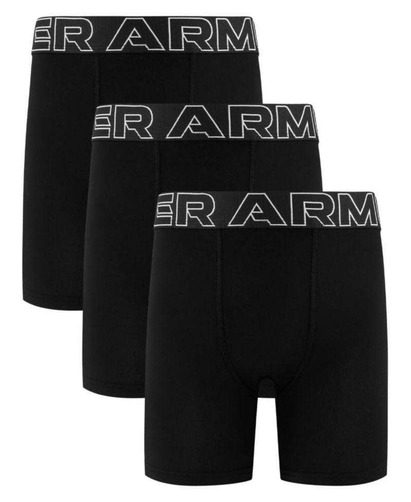 Bóxer Under Armour Pack de 3 Tech Mesh Negro XL