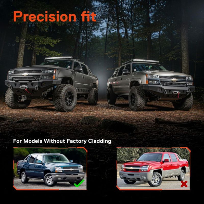 Conjunto de faros TRUE MODS Silverado 03-06 Cateye