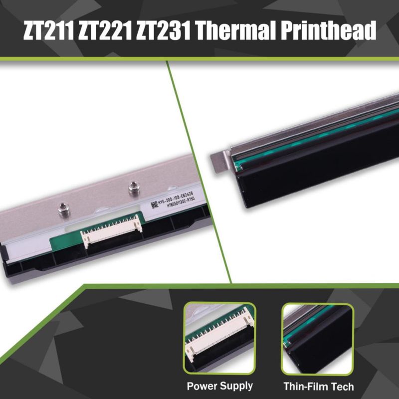 Cabezal de impresión SUNUNITEC Zebra ZT111/211/231 203 dpi