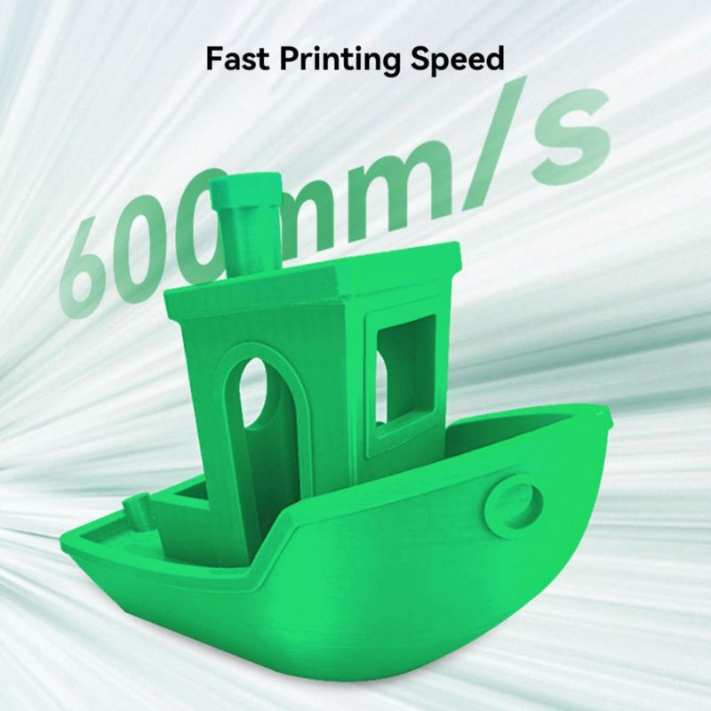 Filamento Creality PETG 1.75 mm Negro 2 kg (Pack de 2)