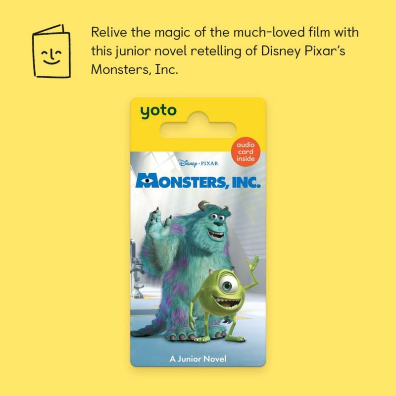 Tarjeta de audio YOTO Disney Pixar Monsters Inc. 6+