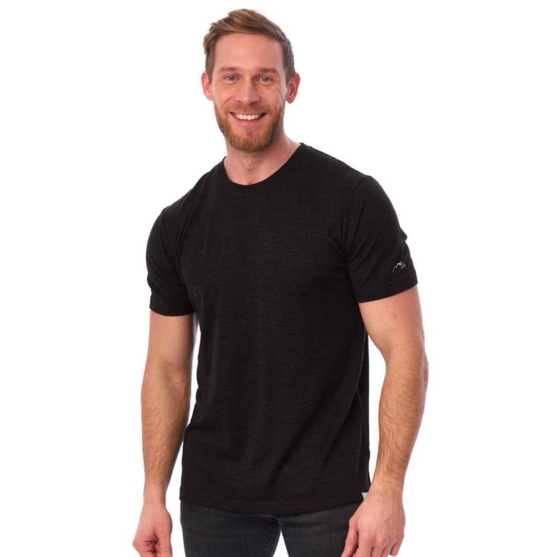 Camiseta Merino.tech XXL Carbón 180 g/m² Lana Merino