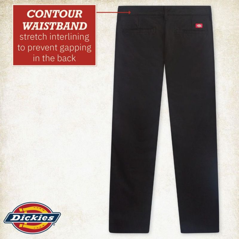 Pantalones Dickies para mujer Flex Twill de corte recto