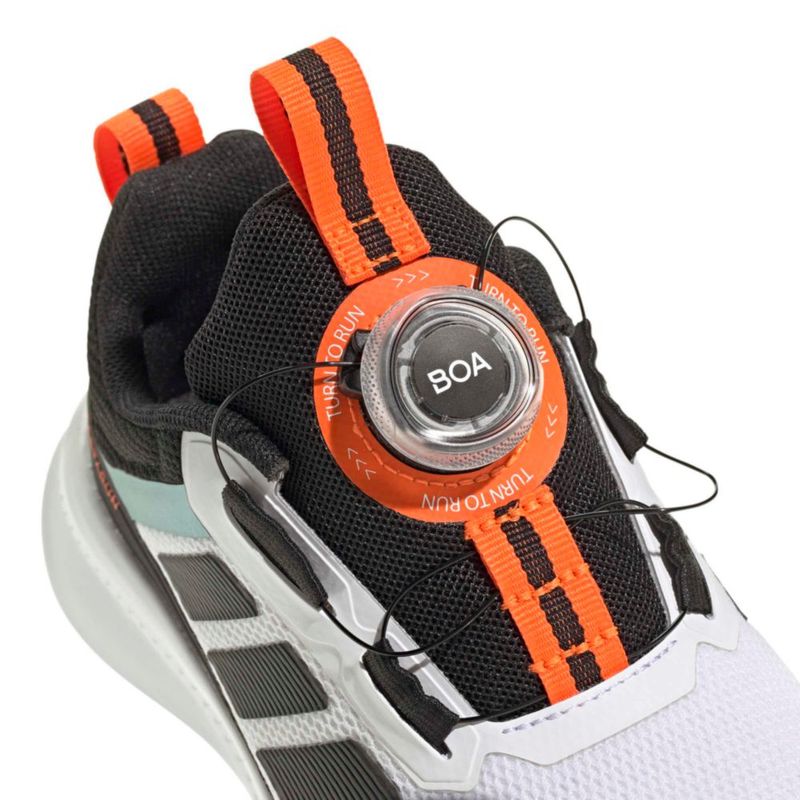 Zapatillas adidas Fortarun 4.0 BOA blanco/negro/naranja