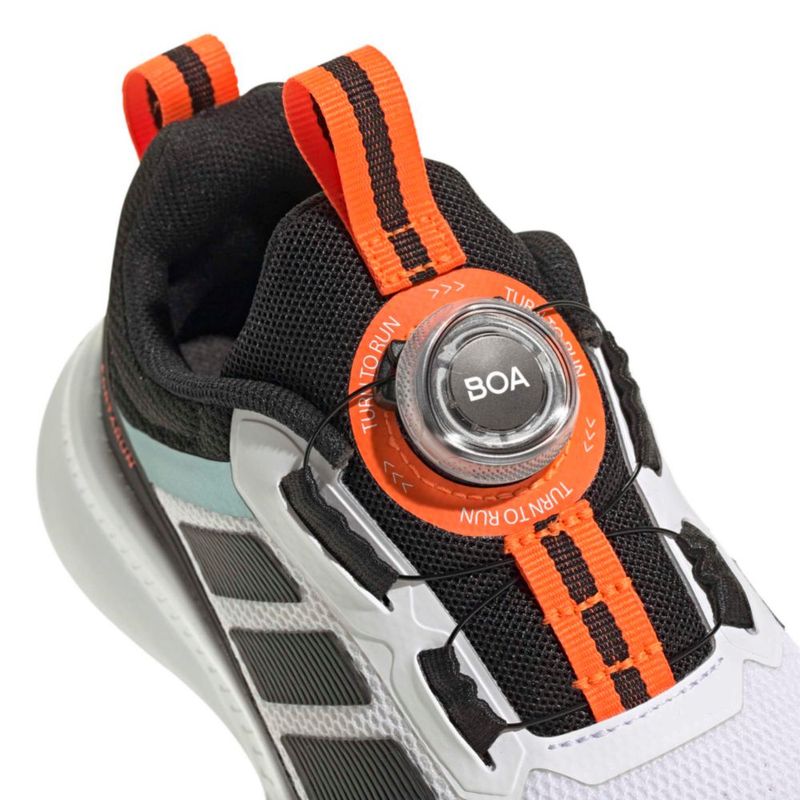 Zapatillas adidas Fortarun 4.0 BOA blanco/negro/naranja
