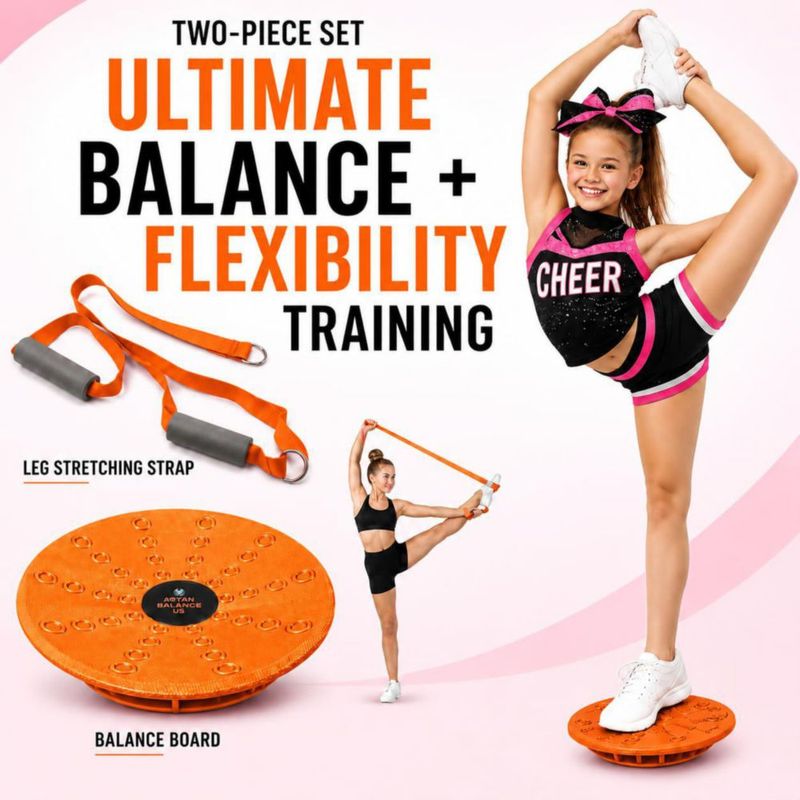 Tabla de Equilibrio Artan Balance 21 cm + Correa de Estiramiento