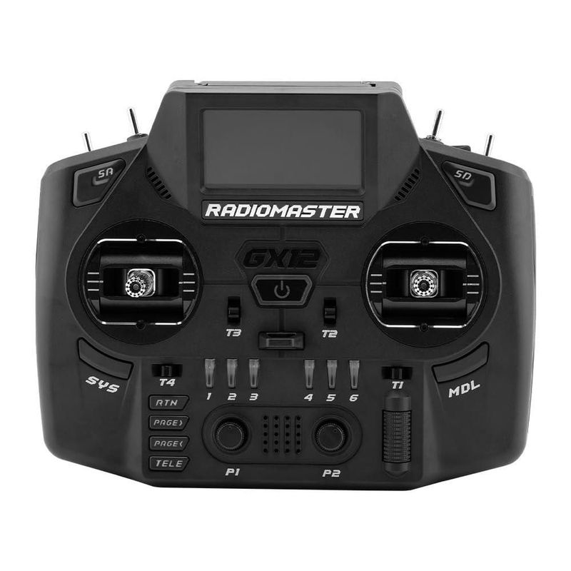 Controlador de radio RADIOMASTER GX12 de banda dual ELRS