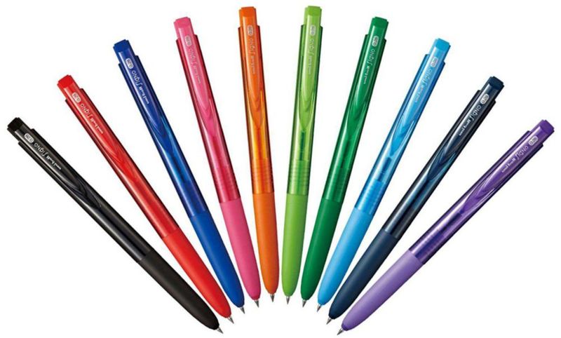 Bolígrafo de gel Uni-Ball UMN-155-28 10 colores 028 mm