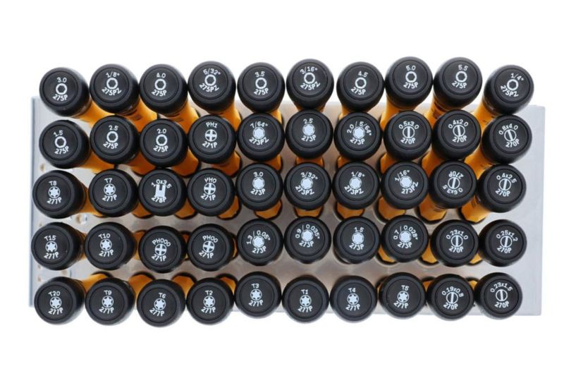 Juego de Destornilladores Wiha de 50 Piezas ESD Seguro con Revestimiento PicoFinish