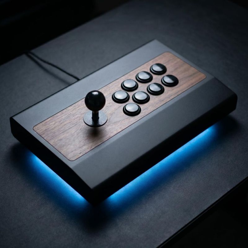 Joystick Arcade SANWA JLX2-TP-8YT Negro 4/8 Vías