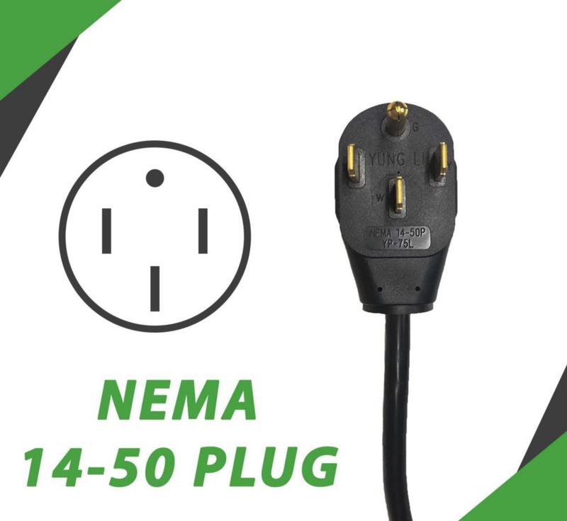 Cargador EV PRIMECOMTECH 40A NACS 9 m/12 m/15 m Nivel 2
