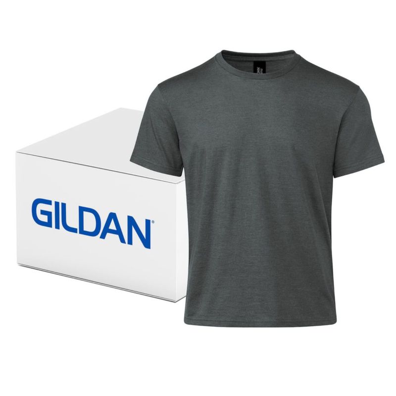 Camiseta Gildan 3X-Extra grande color Gunmetal paquete de 36