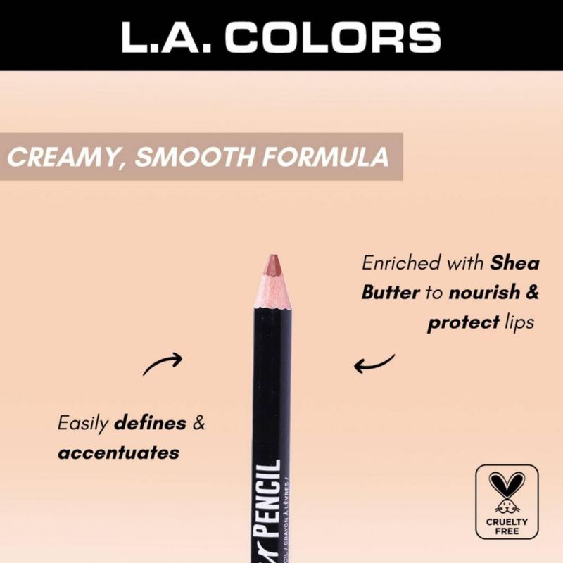Lápiz delineador de labios L.A. COLORS Auburn CP518A