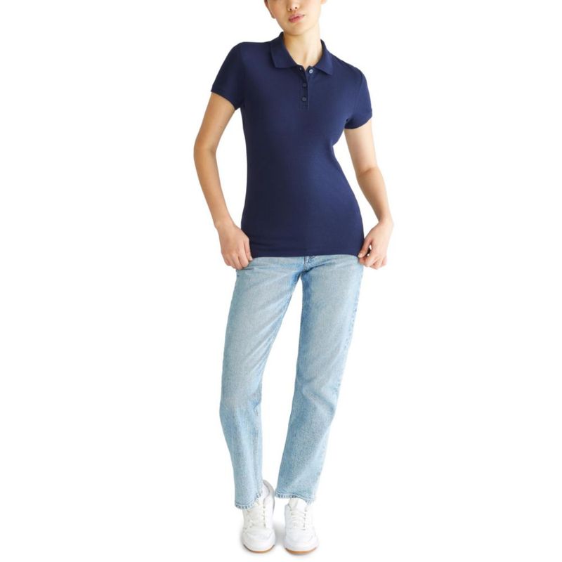Polo AEROPOSTALE Mujer Manga Corta Corte Entallado