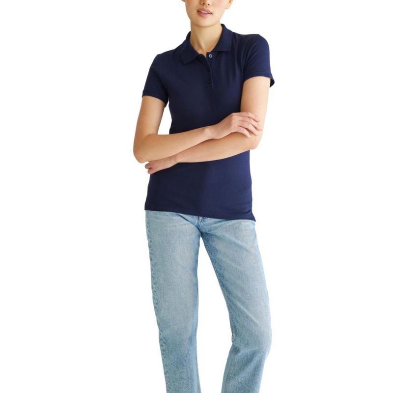 Polo AEROPOSTALE Mujer Manga Corta Corte Entallado