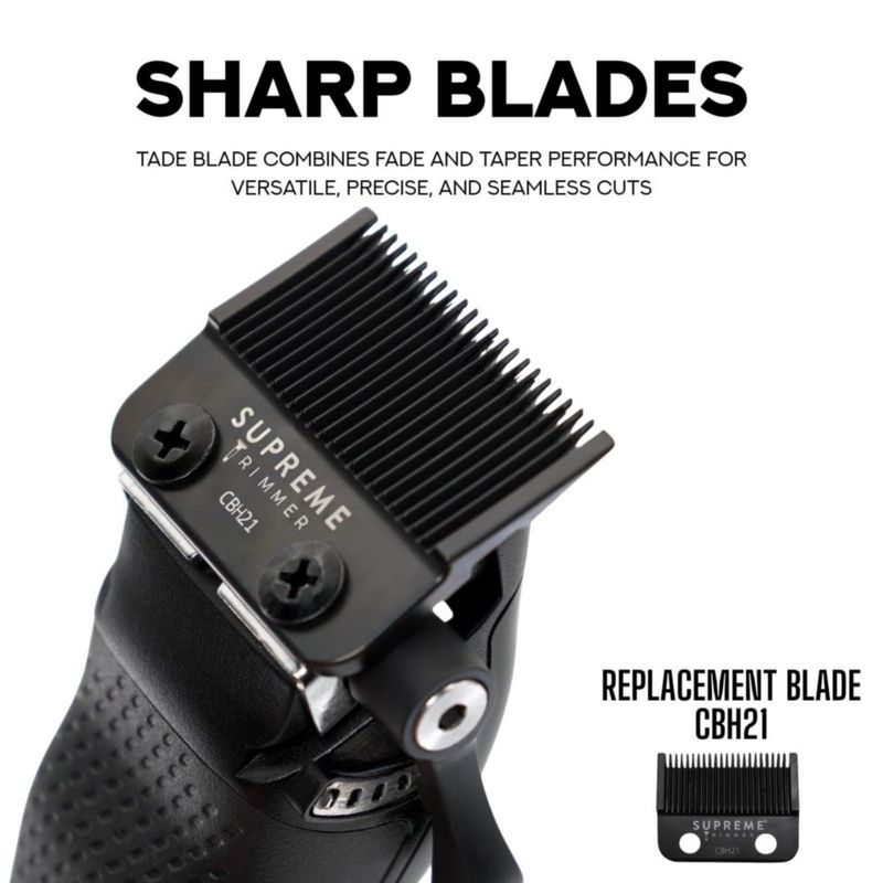 Cortapelos Supreme Trimmer STC82 Negro Inalámbrico